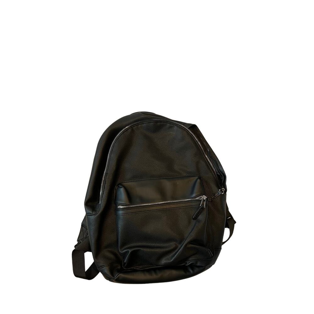 Generic Faux Leather Computer Backpack